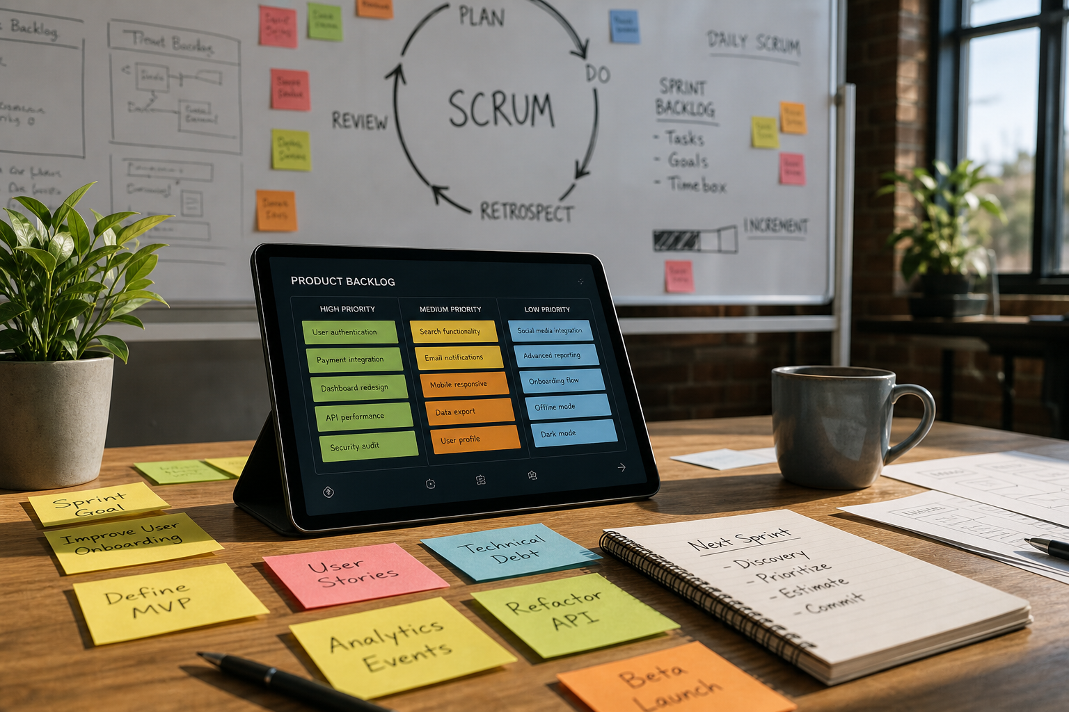 Product Backlog para product managers: Qué es, cómo usarlo y 5 Frameworks de Priorización en 2026